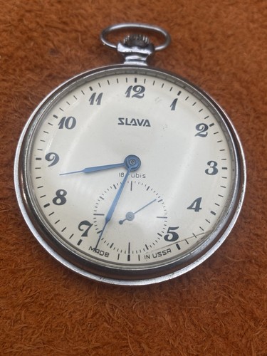 Montre poche gousset slava - de,