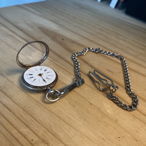 Montre gousset argent - à,
