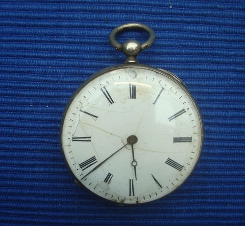 Montre gousset ancienne argent - montre,