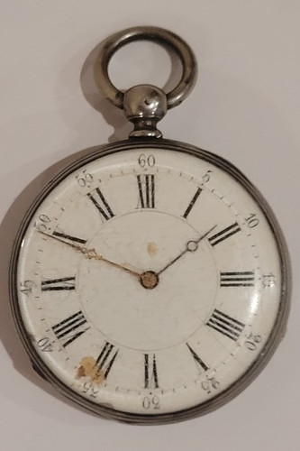 Montre gousset argent - montre,