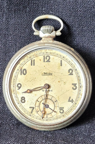 Montre gousset kaiser - gousset, rubis