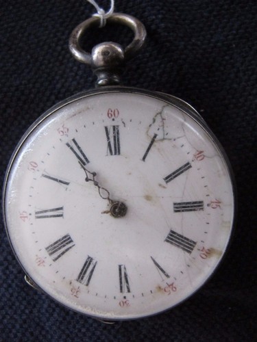 Jolie montre gousset argent - jolie, à